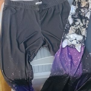 A-Lab space kitten leggings